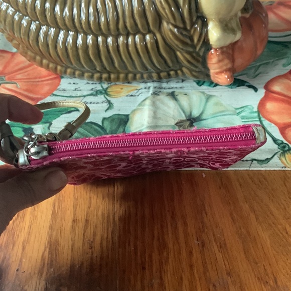 Coach Canvas Wristlet - Picture 4 of 6